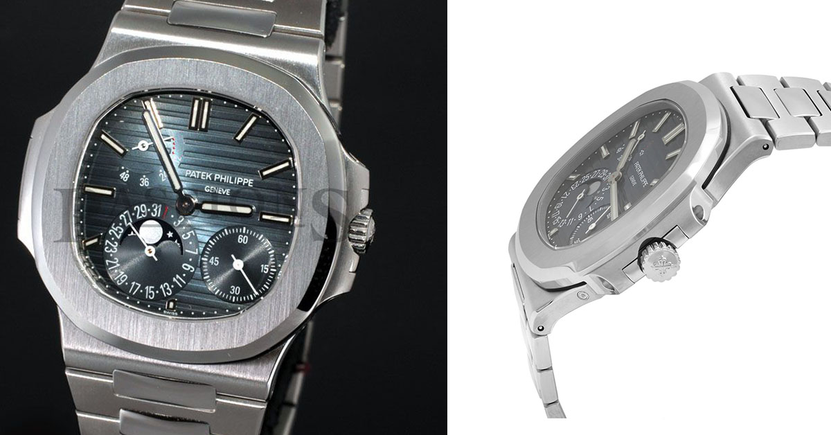 A Diagnostic Report of Patek Philippe Nautilus Moon Phase 5712/1A