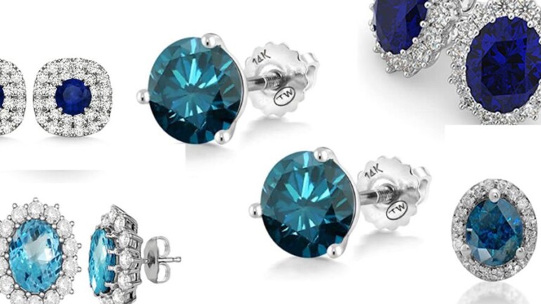 7 Most Spectacular Blue Diamond Earrings That Every Gir’s Love to Have