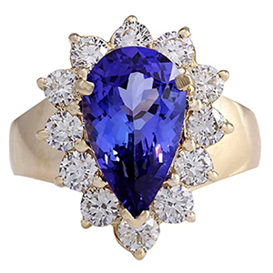 Gold Luxury Engagement Ring