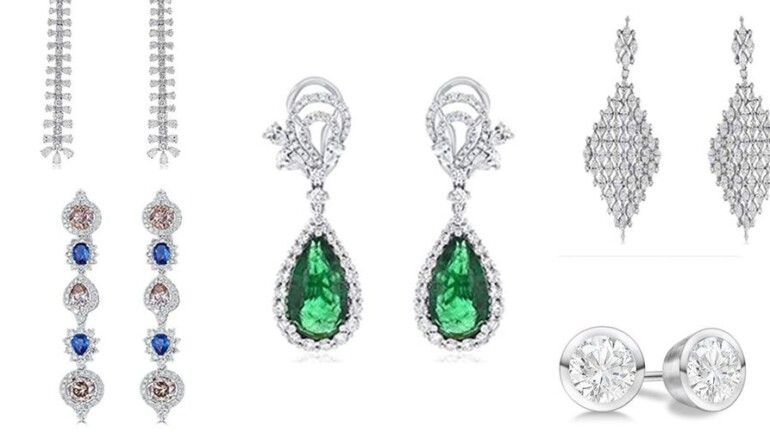 9 Gorgeous White Gold Earrings That Can Afford Only Rich People.