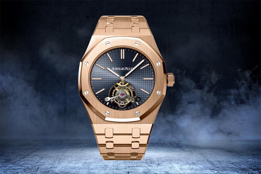 Things to about the Royal oak tourbillon 41 extra thin rose gold watch